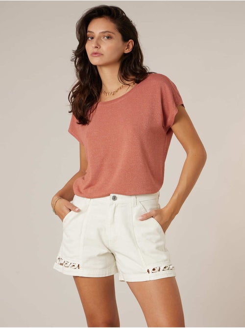 Short femme en jean 100% coton 'Deeluxe' - Kiabi