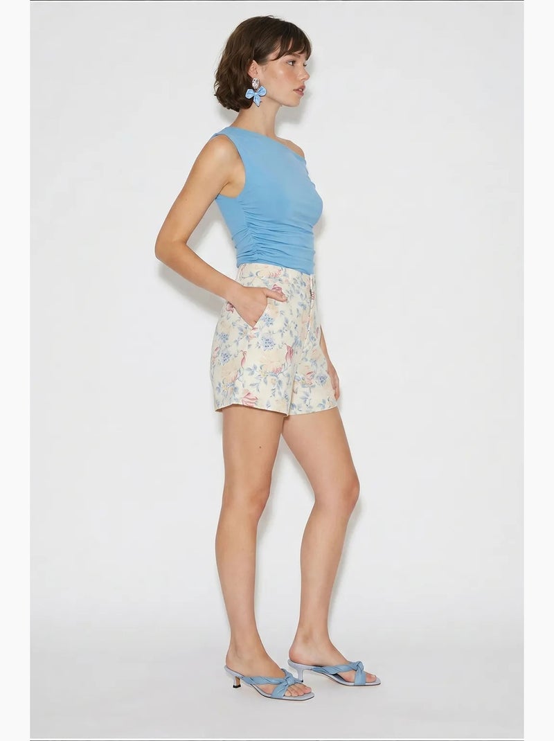 Short femme extensible lucci Blanc - Kiabi