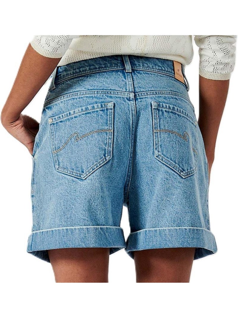 Short Femme Kaporal Bleu - Kiabi