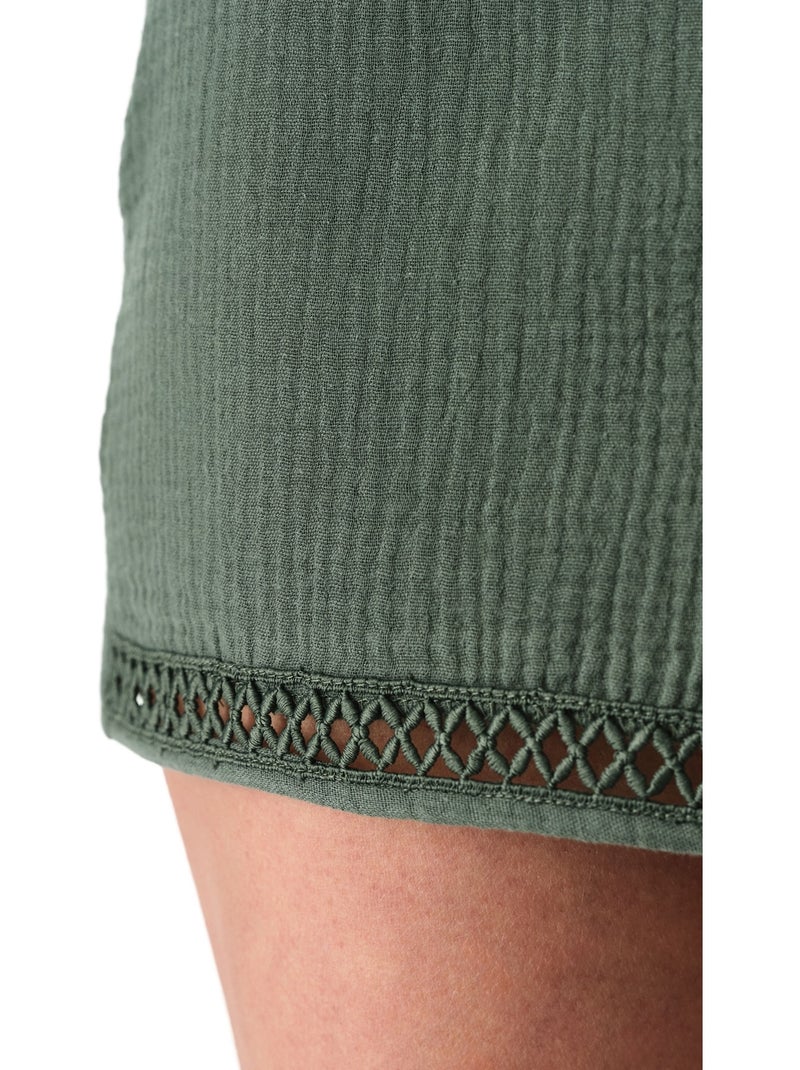 Short femme lessi trim penti Kaki - Kiabi
