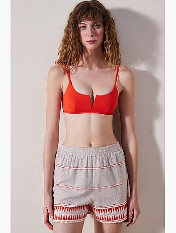 Short femme robin penti