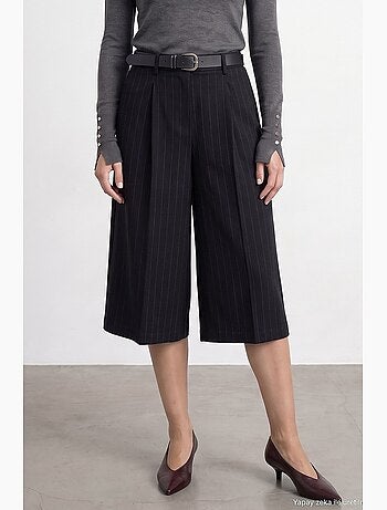 Short femme structuré dilvin