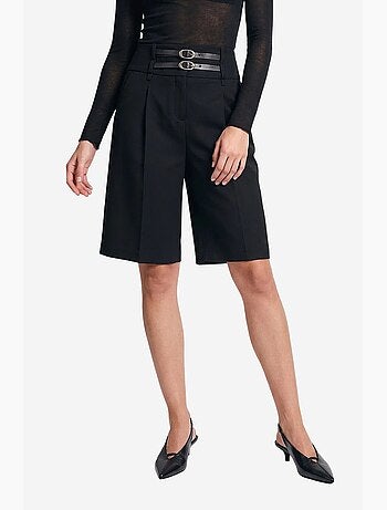 Short femme tailleur à enfiler dilvin