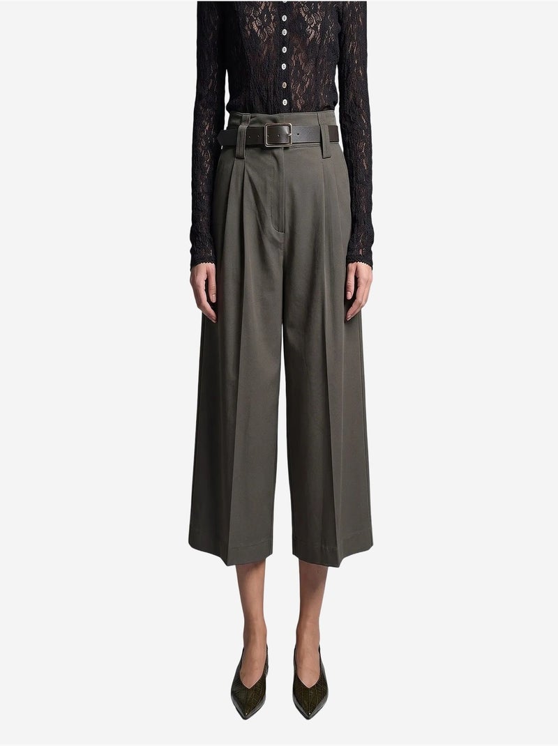Short femme tailleur dilvin Kaki - Kiabi