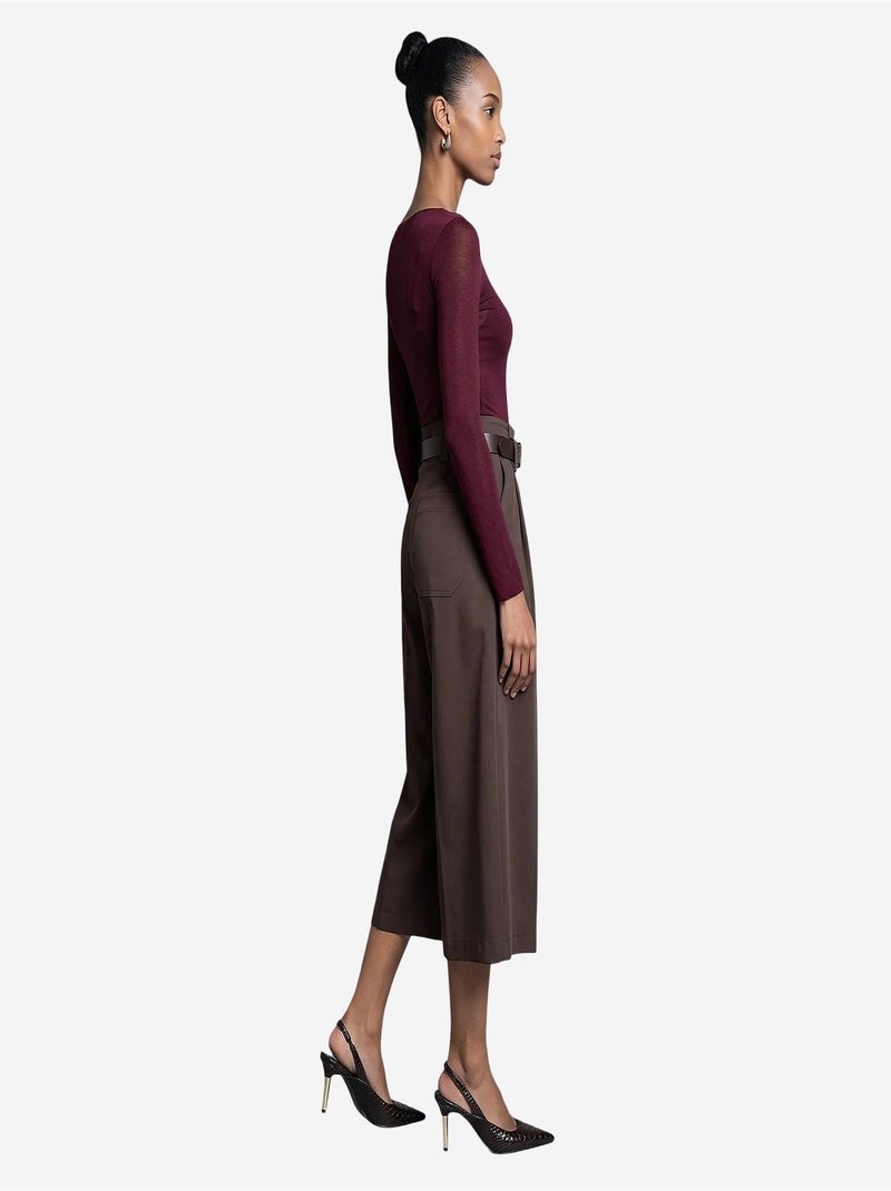 Short femme tailleur dilvin Marron chocolat - Kiabi