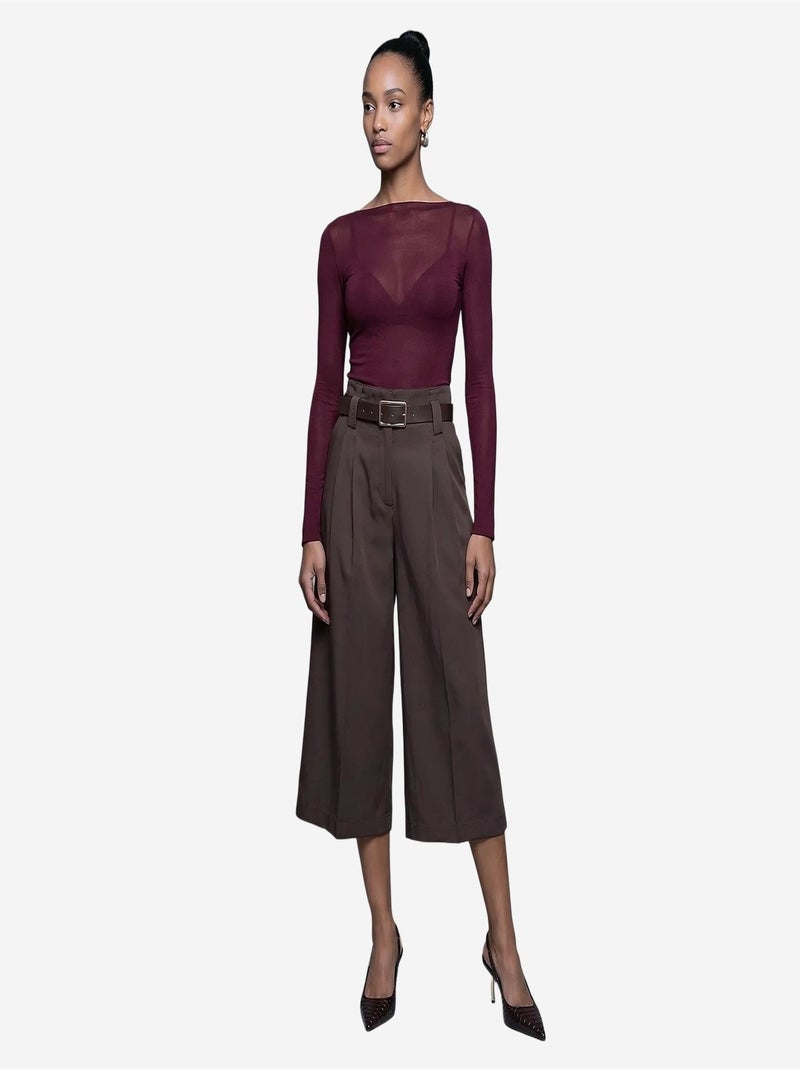 Short femme tailleur dilvin Marron chocolat - Kiabi