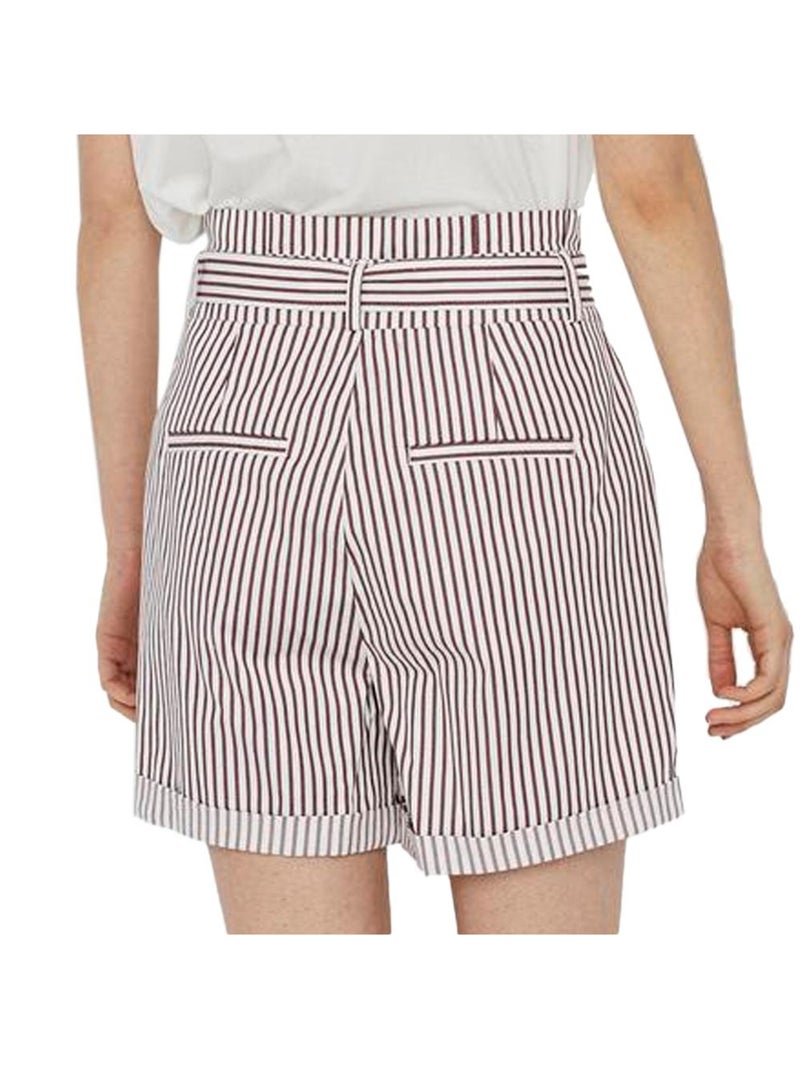 Short Femme Vero Moda Bordeaux - Kiabi