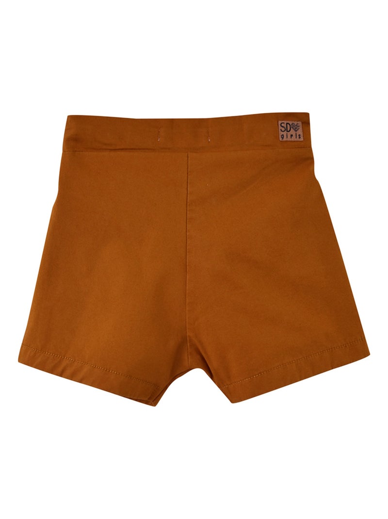SHORT FILLE DORITA Marron - Kiabi