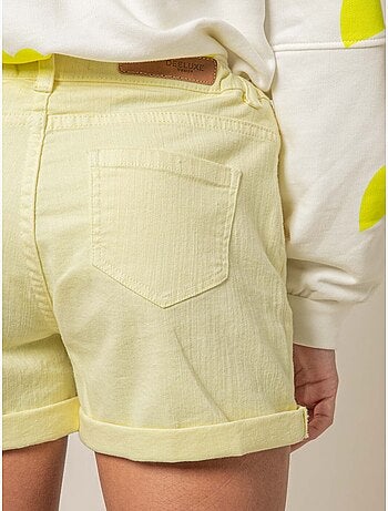 Short fille en coton 'Deeluxe'