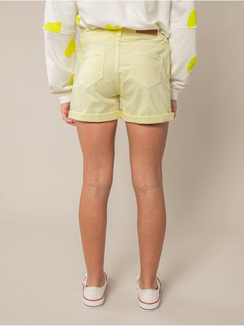 Short fille en coton 'Deeluxe' - Kiabi