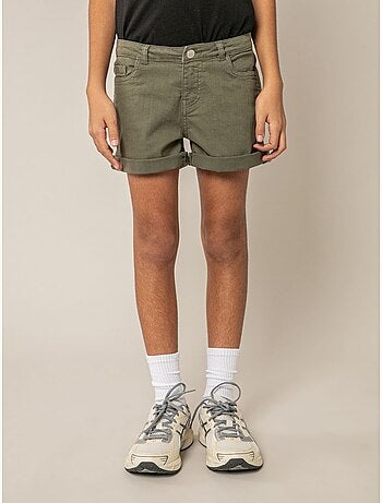 Short fille en coton 'Deeluxe'