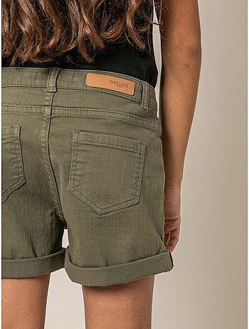 Short fille en coton 'Deeluxe'
