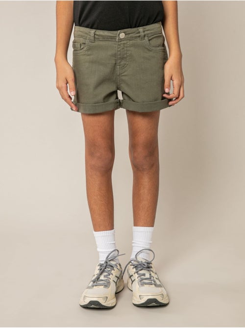 Short fille en coton 'Deeluxe' - Kiabi