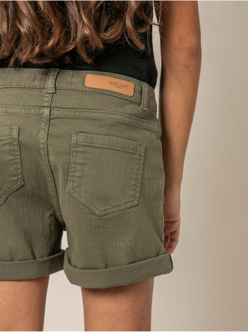 Short fille en coton 'Deeluxe' - Kiabi