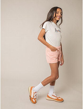 Short fille en coton 'deeluxe'