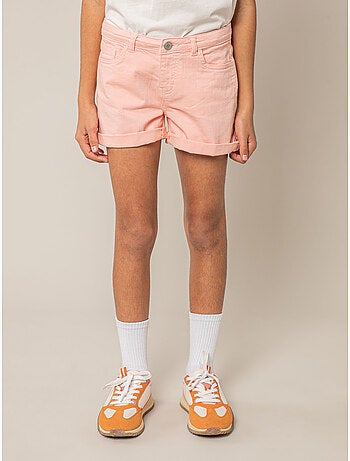 Short fille en coton 'deeluxe'