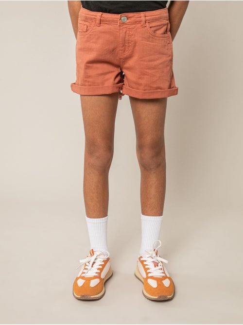 Short fille en coton 'Deeluxe' - Kiabi