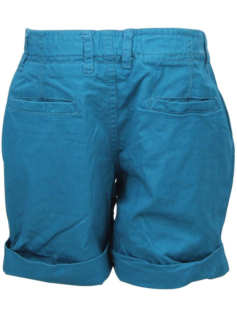 Short fille FAPOMPOM - MISS GIRLY Bleu - Kiabi