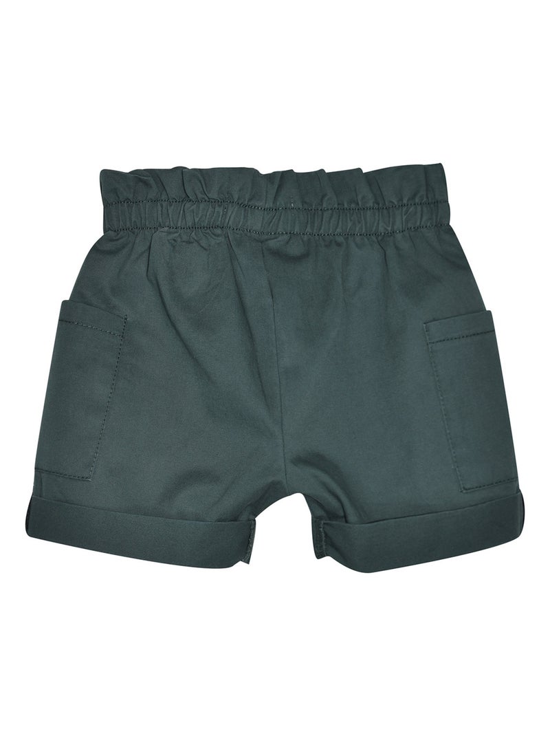SHORT FILLE FONTAINE Vert - Kiabi