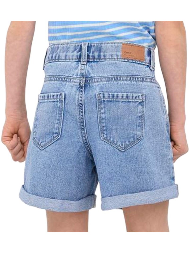 Short Fille Kids ONLY Bleu - Kiabi
