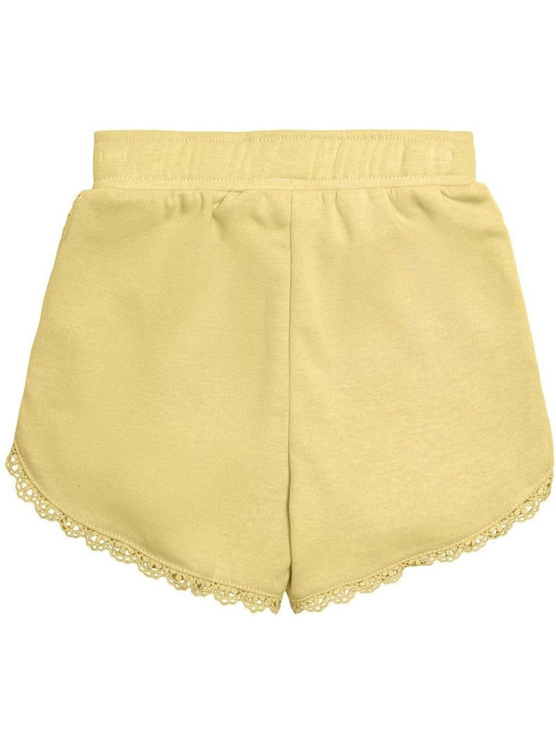 Short Fille KIDS ONLY Jaune - Kiabi