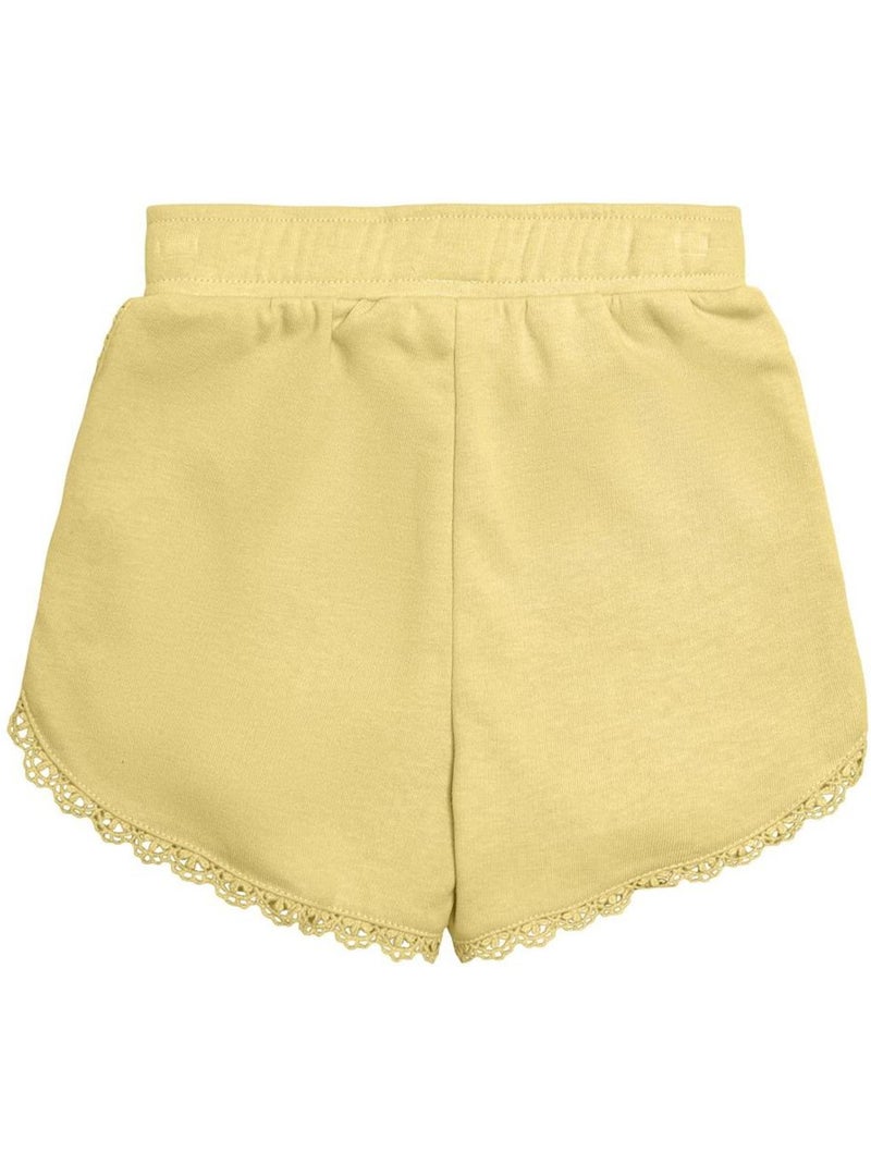 Short Fille KIDS ONLY Jaune - Kiabi