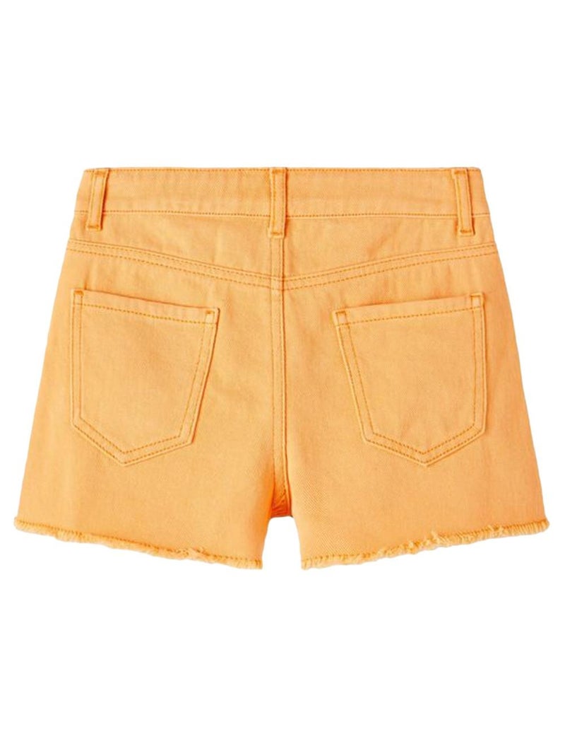 Short  Fille Name it Frandi Orange - Kiabi