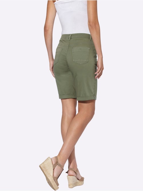 Short Finition Des Jambes Avec Revers - Taille Standard - Helline - Kiabi
