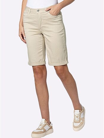 Short Finition Des Jambes Avec Revers - Taille Standard - Helline