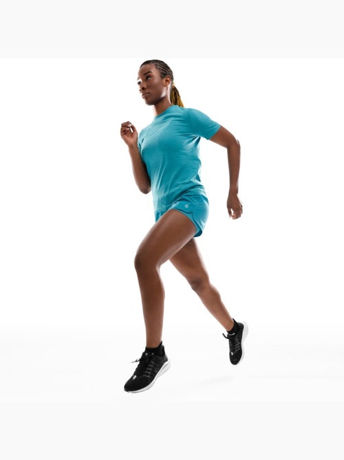 Short fitness double couche femme fitness femme gili - Kiabi