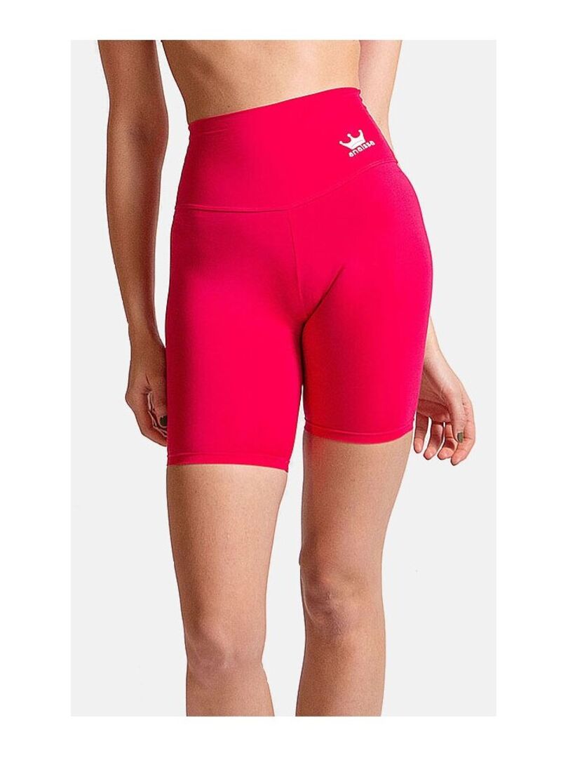 Short De Sport Femme Love Fitness Hawaii - Jaune Motif Ananas - Taille L - Excellent état