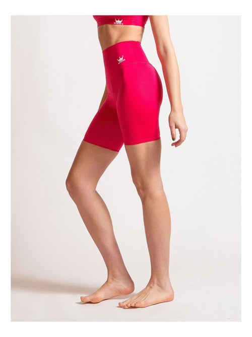 Short Fitness Femme Cardio Taille haute, Natura - Kiabi