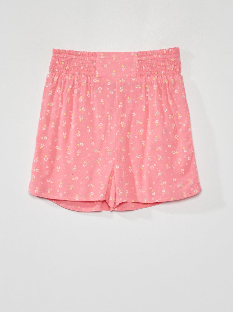 Short fleuri Rose - Kiabi