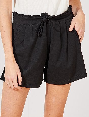 Short fluide à volants 'JDY' - Kiabi