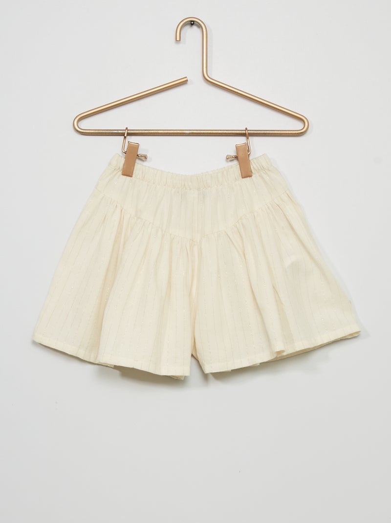 Short fluide BLANC - Kiabi