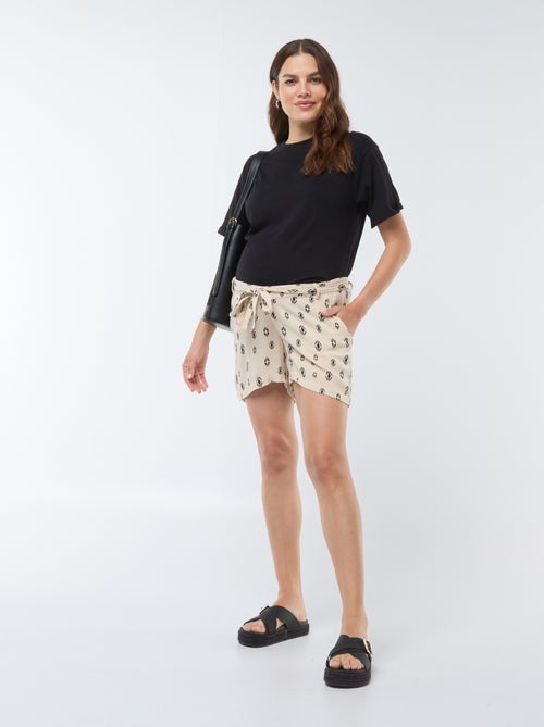 Short fluide de maternité 'Only' - Kiabi