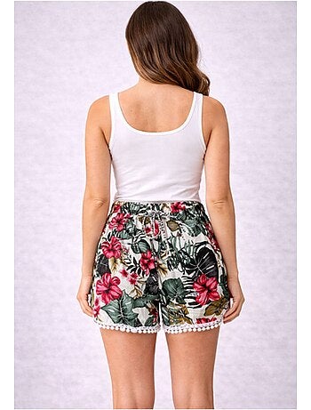 Short fluide, en coton Kebello