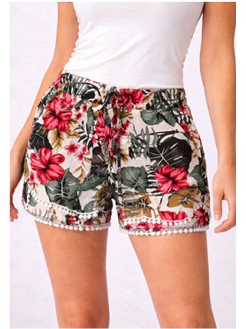 Short fluide, en coton Kebello - Kiabi