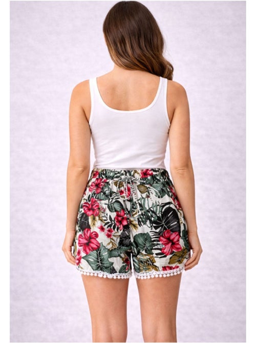 Short fluide, en coton Kebello - Kiabi