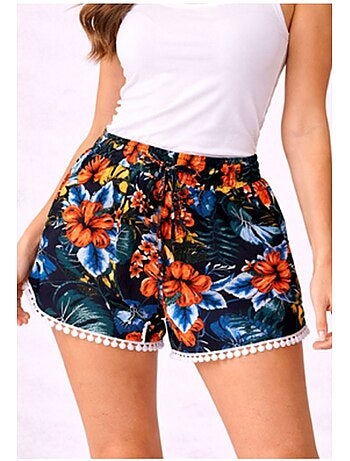 Short fluide, en coton Kebello