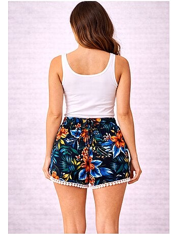 Short fluide, en coton Kebello