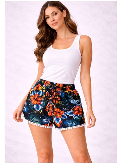 Short fluide, en coton Kebello - Kiabi