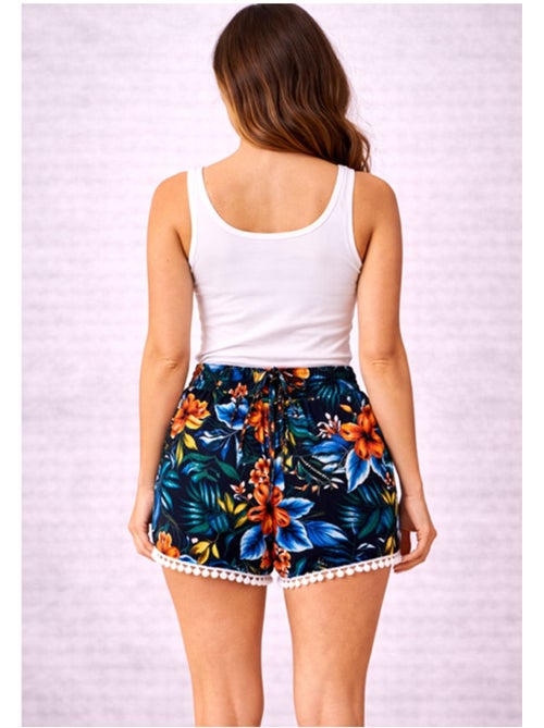 Short fluide, en coton Kebello - Kiabi