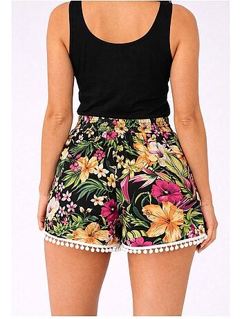 Short fluide, en coton Kebello