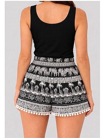 Short fluide, en coton Kebello