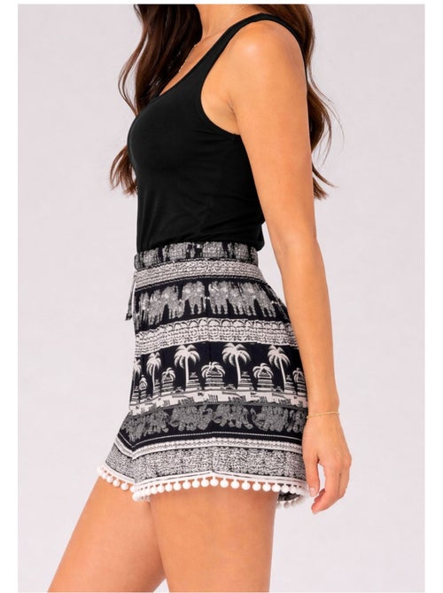 Short fluide, en coton Kebello - Kiabi