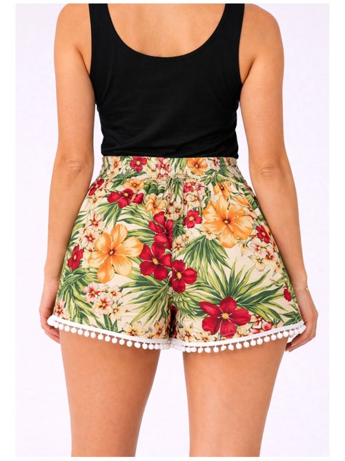 Short fluide, en coton Kebello - Kiabi