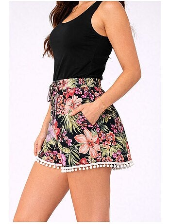 Short fluide, en coton Kebello