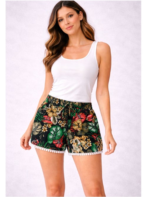 Short fluide, en coton Kebello - Kiabi