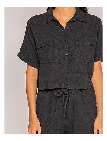 Short fluide en gaze de coton XONEKA